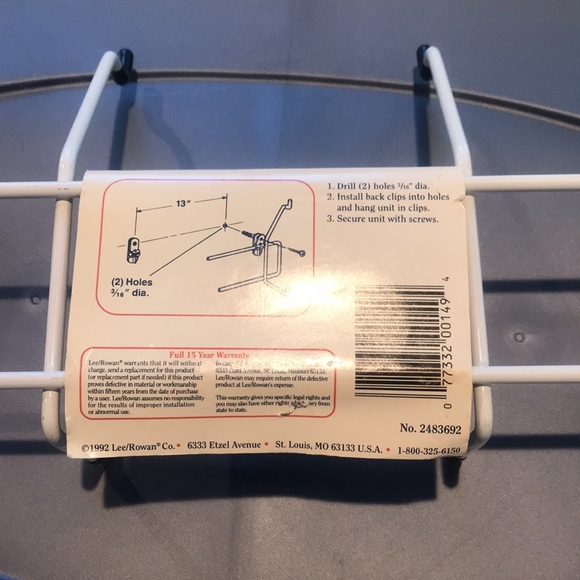 Lee/Rowan Storage 4 Hooks 60742 - Picture 8 of 12